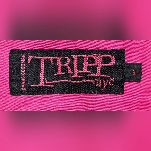 Vintage Tripp NYC Hot Pink and Black Mini Skirt - Excellent Condition - Picture 3 of 6